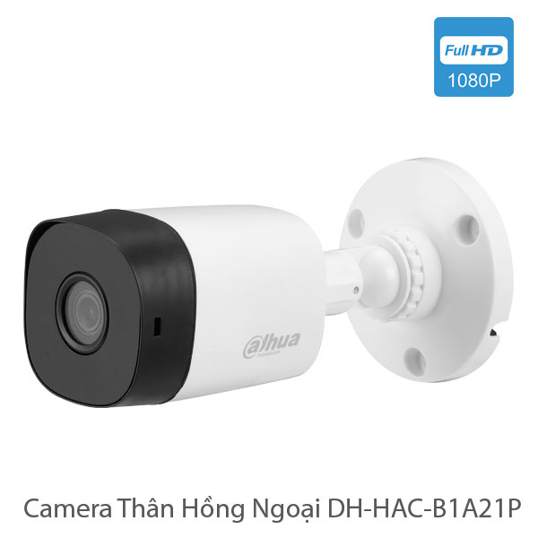 Camera Thân Hồng Ngoại DH-HAC-B1A21P Dahua